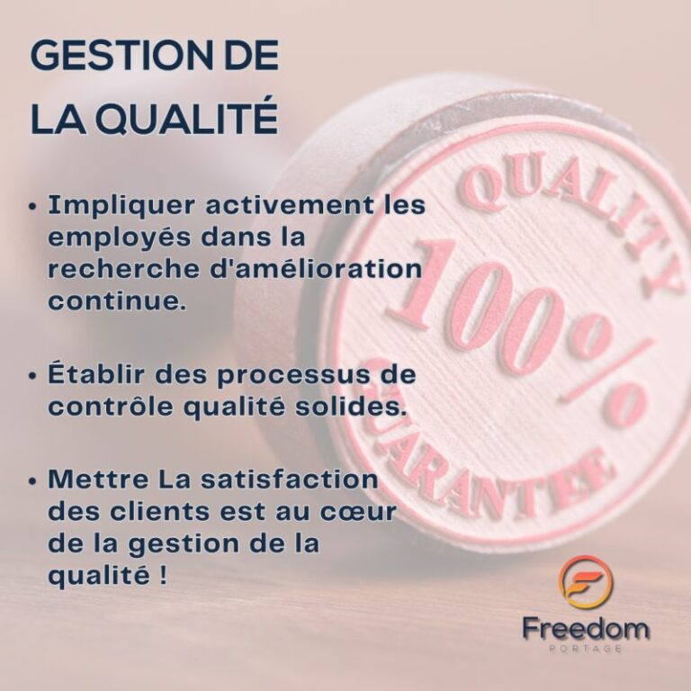 Gestion de la qualité