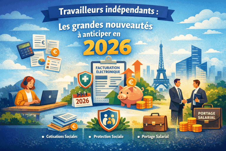 Travailleurs indépendants : les nouveautés à anticiper en 2026