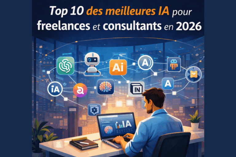 Top 10 des meilleures IA pour freelances et consultants en 2026