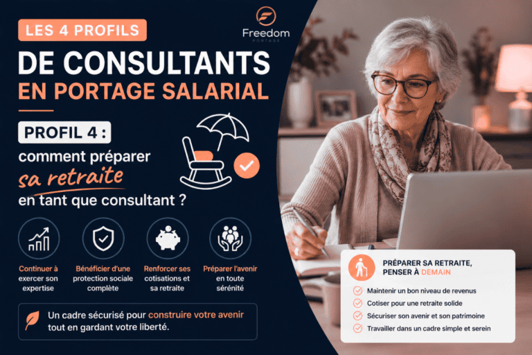 Les 4 profils types de consultants en portage salarial — Profil 4 : comment préparer sa retraite en tant que consultant ?